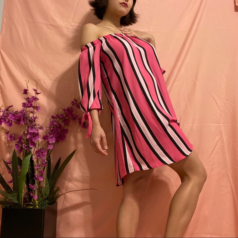 3 for $10! Rue 21 Off Shoulder Striped Dress